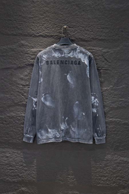 2026年8月27日秋冬新作Balenciaga長袖tシャツ高品質人気の商品/YGY工場