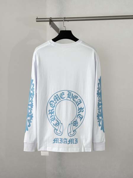 2026年8月27日秋冬新作Chrome Hearts長袖tシャツ高品質人気の商品/YGY工場