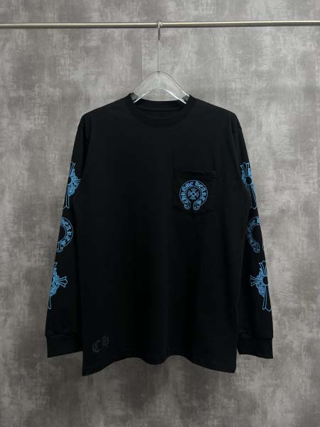 2026年8月27日秋冬新作Chrome Hearts長袖tシャツ高品質人気の商品/YGY工場