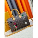 2026年8月8日入荷ヴィトンバッグM13282  Speedy Soft 30  5  Monogram Denim   人気の新作/誕生日プレゼント/ZC工場