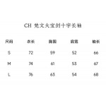 2026年8月27日秋冬新作Chrome Hearts長袖tシャツ高品質人気の商品/YGY工場