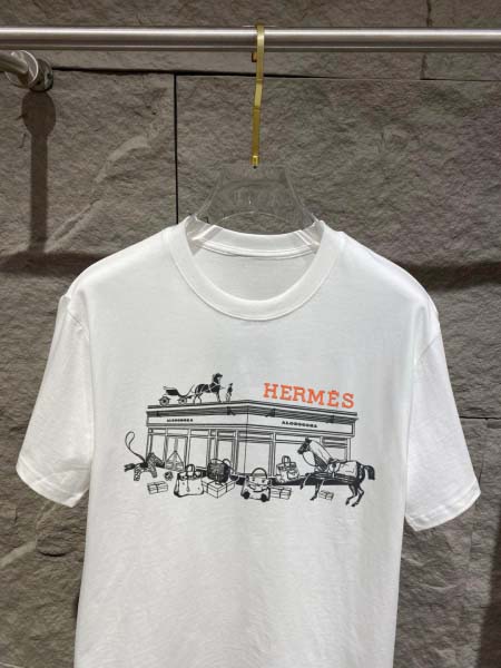 2026年9月5日秋冬新作HERMES半袖 tシャツ高品質人気の商品/YGY工場