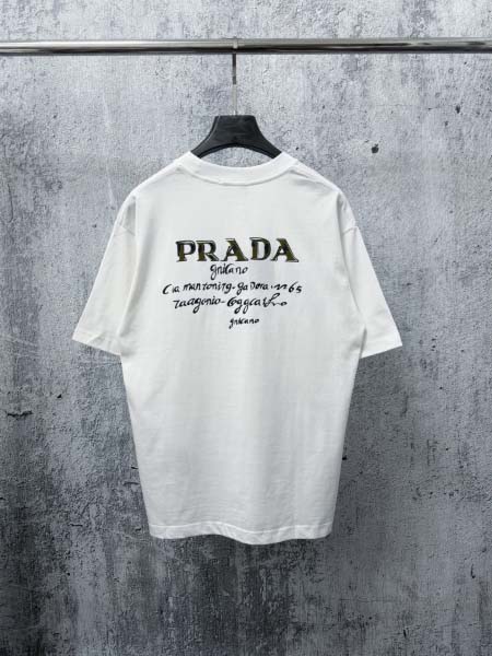 2026年9月6日秋冬新作Prada半袖 tシャツ高品質人気の商品