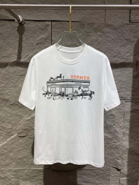 2026年9月5日秋冬新作HERMES半袖 tシャツ高品質人...