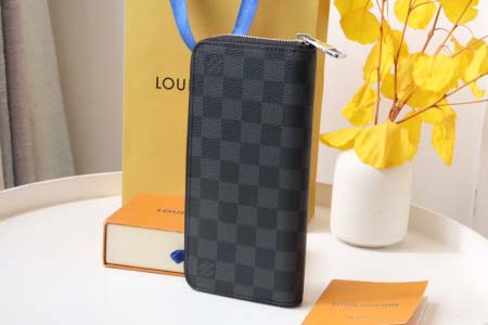 2026年10月15日新作高品質Louis Vuitton 財布VERTICAL M63095  .Damier Graphite  /LH工場