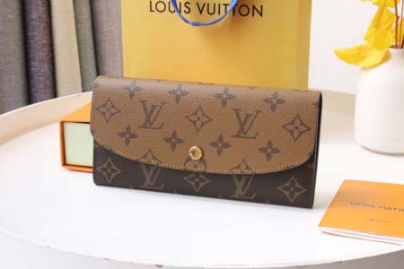 2026年10月15日新作高品質Louis Vuitton 財布EMILIE M82157  Monogram  Monogram Reverse   /LH工場