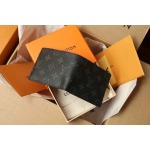 2026年10月15日新作高品質Louis Vuitton 財布M64002 SLENDER  Monogram Eclipse，Slender_ /LH工場