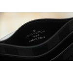 2026年10月15日新作高品質Louis Vuitton 財布E CARTES DOUBLE M62170，Monogram Eclipse /LH工場