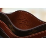 2026年10月15日新作高品質Louis Vuitton 財布E CARTES DOUBLE M62170，Monogram Eclipse /LH工場