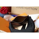 2026年10月15日新作高品質Louis Vuitton 財布E CARTES DOUBLE M62170，Monogram Eclipse /LH工場