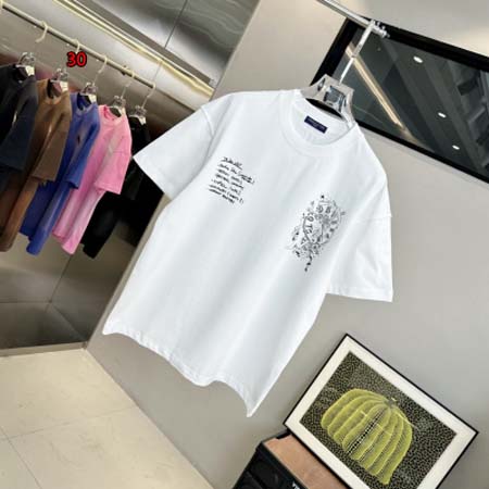 2024年春夏人気新品入荷ルイヴィトン 半袖 Tシャツ30工場