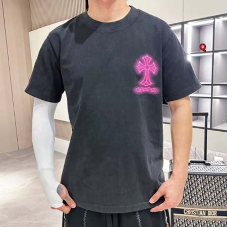 2024年5月6日夏季高品質新作入荷クロムハーツ半袖 TシャツQ工場