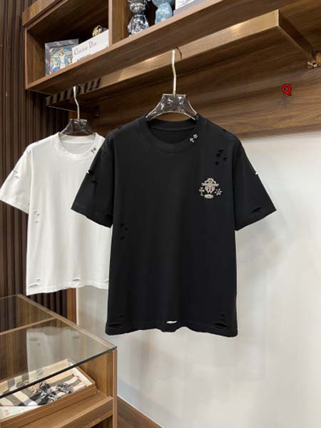 2024年5月6日夏季高品質新作入荷クロムハーツ半袖 TシャツQ工場