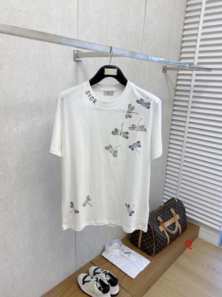 2024年7月12日高品質新作入荷ディオール半袖 Tシャツ QIANG工場S-XXL