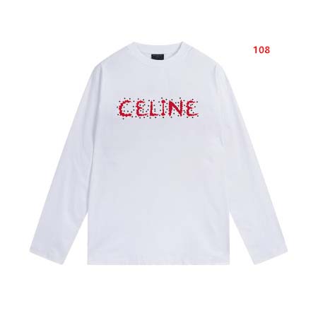 2024年7月30日早秋新品入荷 CELINE 長袖 Tシャツ 108工場