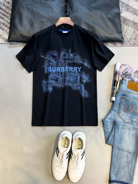 2024年8月12日早秋高品質新作入荷バーバリー半袖 Tシャ...