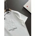 2024年8月12日早秋高品質新作入荷Dolce&Gabbana半袖 Tシャツ Q工場