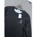 2024年9月26日早秋高品質新品入荷Brunello Cucinelli長袖TシャツBF工場