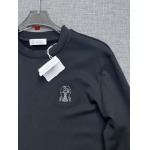 2024年9月26日早秋高品質新品入荷Brunello Cucinelli長袖TシャツBF工場