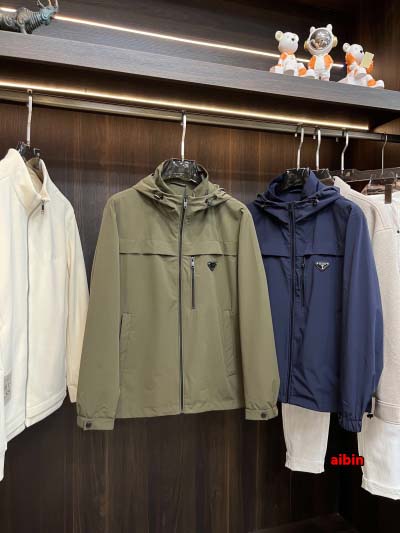 2024年10月8日秋冬高品質新品入荷 PRADA 厚手 ジャケットアウター AIBIN工場