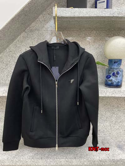 2024年10月24日秋冬高品質新品入荷 PRADA   ジップアップパーカー KNT工場