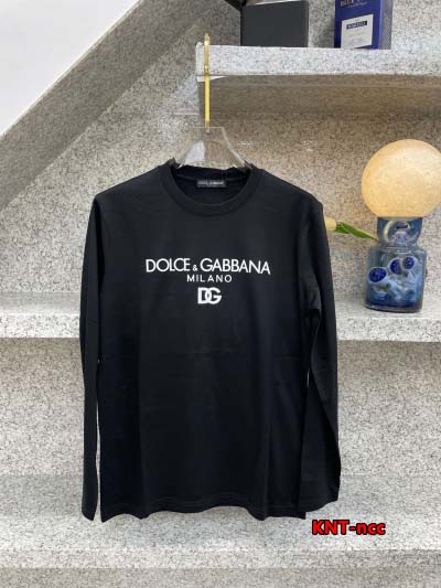 2024年10月24日秋冬高品質新品入荷 Dolce&Gabbana 長袖 Tシャツ KNT工場