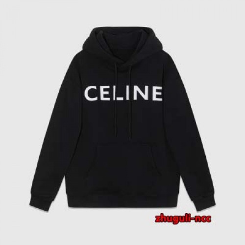 秋冬高品質新品入荷CELINE 生地440g綿 男女兼用 パーカー NCC工場