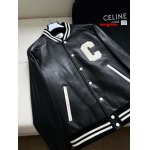 2024年秋冬原版復刻新品入荷CELINE 本革ジャケットアウター mm工場 s-xxl