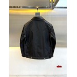 2024年10月8日秋冬高品質新品入荷 PRADA 本革厚手 ジャケットアウター AIBIN工場