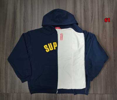 2024年11月14日秋冬高品質新作入荷SUPREME 24FW ARC THERMAL LINED ZIP UP HOODED ジップアップパーカー  61工場