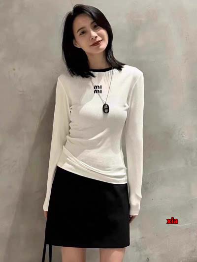 2024年11月6日秋冬新品入荷MIUMIU長袖 Tシャツ ...