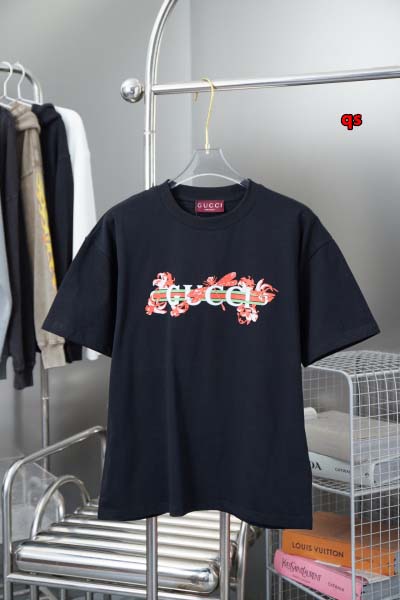 2025年早春新品入荷グッチ  半袖 Tシャツ qs工場