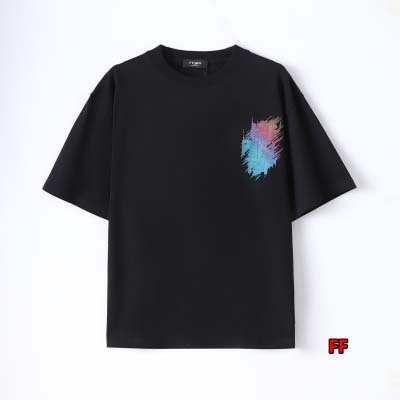 2025年新作春夏  FENDI 半袖 Tシャツ 綿   FF工場