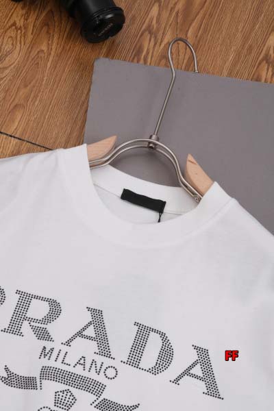 2025年新作春夏 PRADA  半袖 Tシャツ 綿  boch工場