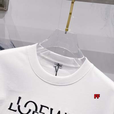 2025年新作早春 LOEWE半袖 Tシャツ 綿 男女兼用  FF工場