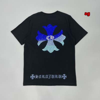 新作入荷高品質クロムハーツ半袖 Tシャツ 綿男女兼用 agfs工場