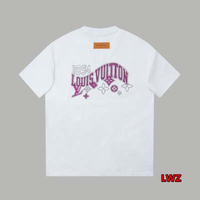 2025年春夏新作入荷ルイヴィトン 半袖 Tシャツ 280g 綿 LWZ工場