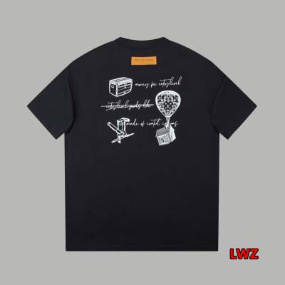 2025年春夏新作入荷ルイヴィトン 半袖 Tシャツ 280g 綿 LWZ工場