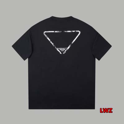 2025年春夏新作入荷PRADA  半袖 Tシャツ 280g 綿 LWZ工場