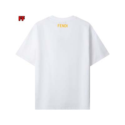 2025年春夏新品  FENDI 半袖 Tシャツ FF工場