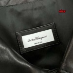 2024年12月5日秋冬原版復刻 FERRAGAMO 本革 ジャケットアウター NICE工場