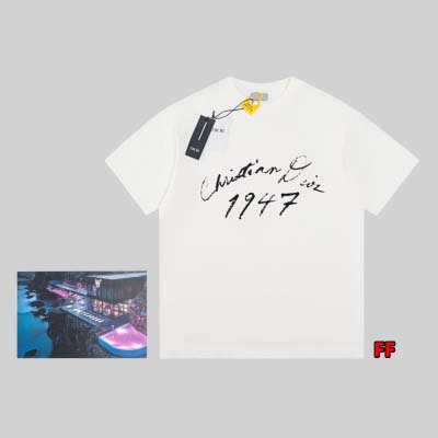 2025年高品質 新品春夏ディオール  半袖Tシャツ 綿 T...