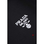 2025年高品質 新品春夏PRADA  半袖Tシャツ 綿 Tシャツ 男女兼用 HUAREN工場