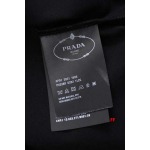 2025年高品質 新品春夏PRADA  半袖Tシャツ 綿 Tシャツ 男女兼用 HUAREN工場