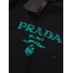 2025年新品春夏PRADA  半袖Tシャツ 綿 Tシャツ 男女兼用 HUAREN工場