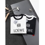 2025年新品春夏LOEWE半袖Tシャツ 綿 Tシャツ 男女兼用 HUAREN工場