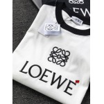 2025年新品春夏LOEWE 半袖Tシャツ 綿 Tシャツ 男女兼用 HUAREN工場