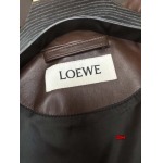 2024年原版復刻秋冬 LOEWE  本革 ジャケットアウター  ku工場