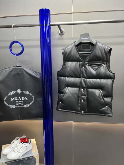 2024年原版復刻秋冬PRADA  本革 ダウンジャケット ...