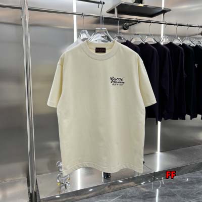 2025年新作春夏 グッチ半袖 Tシャツ 綿  boch工場